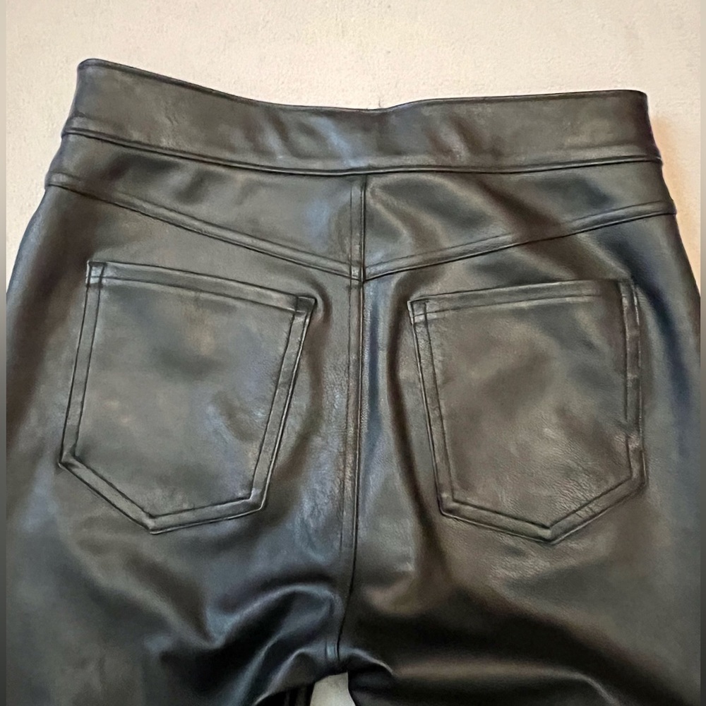 SPANX Leather-Like Ankle Skinny Pant, XS Petite - Picture 8 of 10